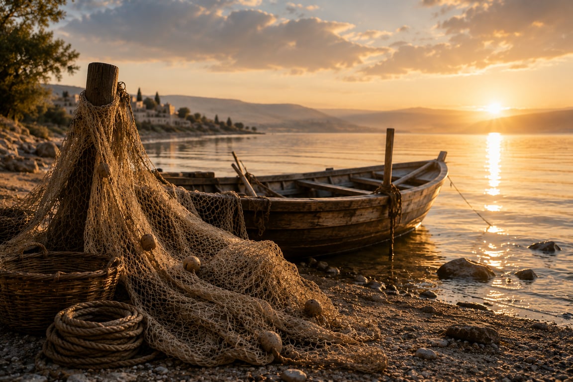 Sea of Galilee at dawn