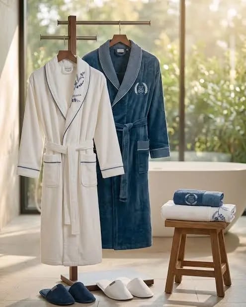 Luxury Couple Bathrobe Set