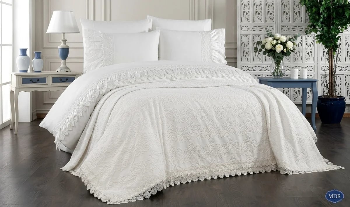 Duvet Cover-Piqué Set