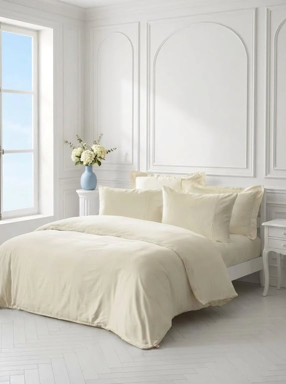 Silky Satin Duvet Cover Set