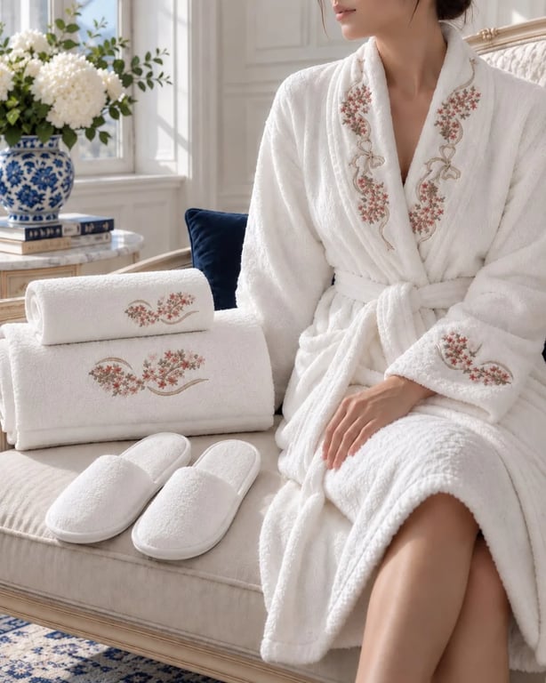 Luxury Single Bathrobe Set