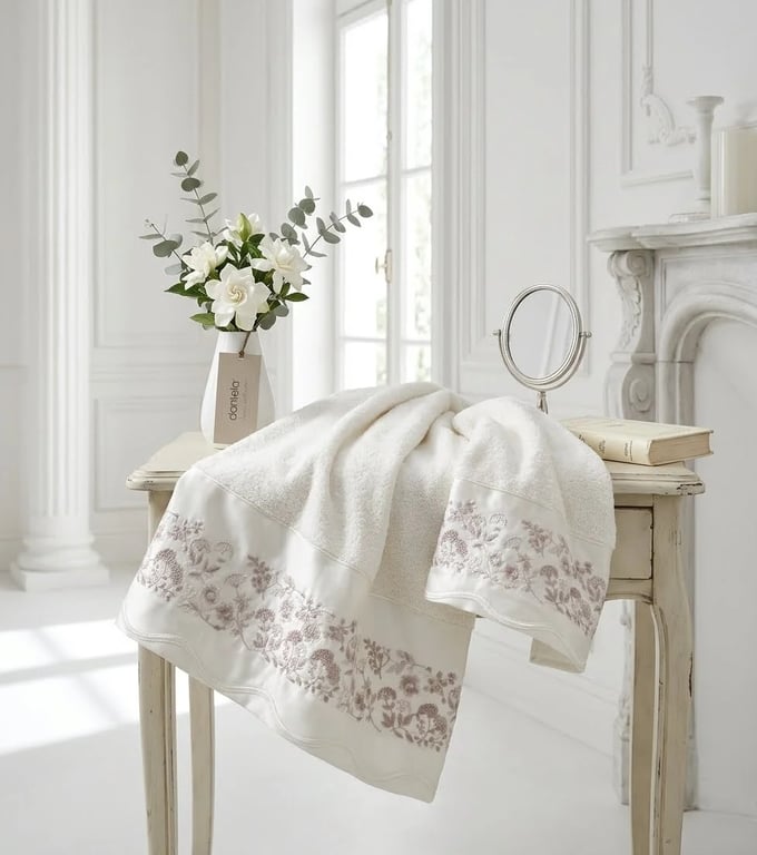 Embroidered Hand Towel Set