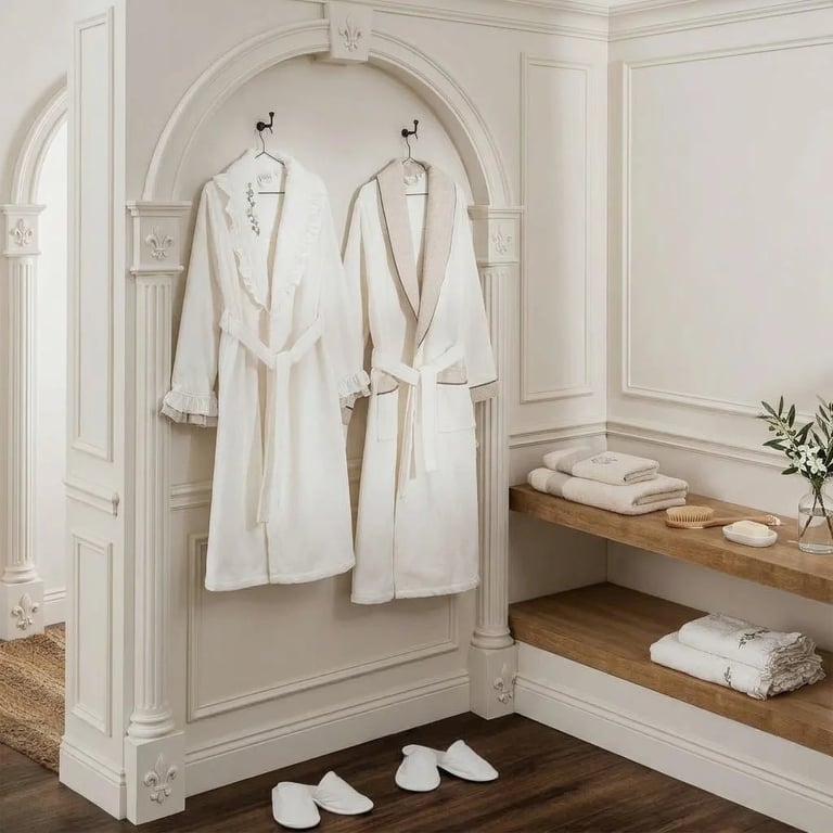 Luxury Couple Bathrobe Set