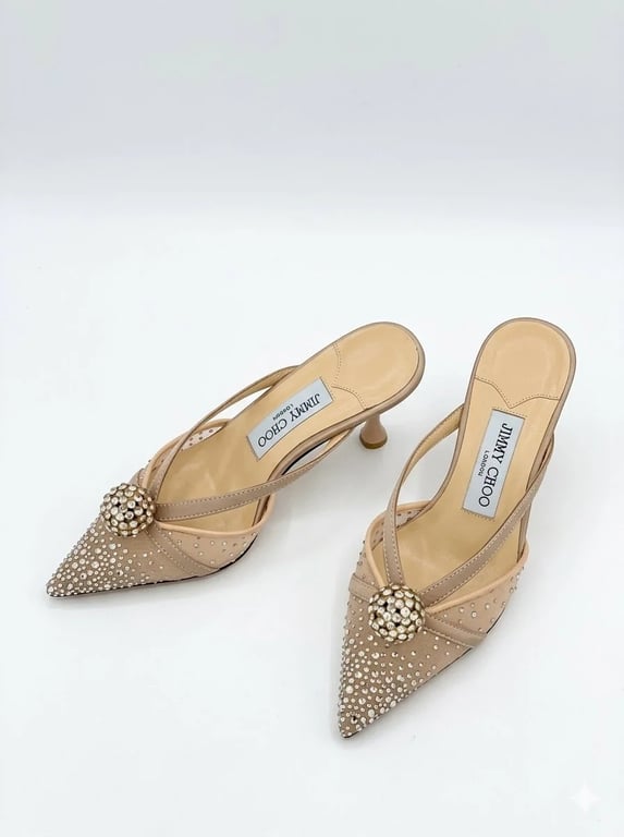 Jimmy Choo Sarai Dorsay 80 Pumps