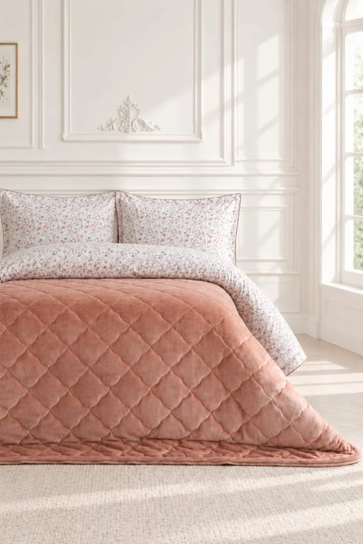 Quilted With Blanket Bedding Set