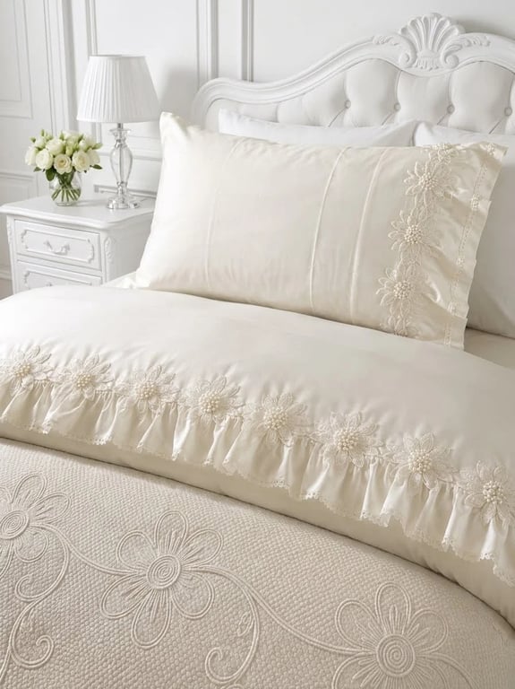 Duvet Cover-Piqué Set