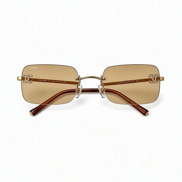 Chanel CH4017-D rimless sunglasses
