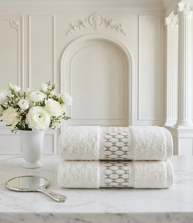 Embroidered Hand Towel Set