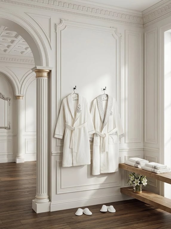 Luxury Couple Bathrobe Set