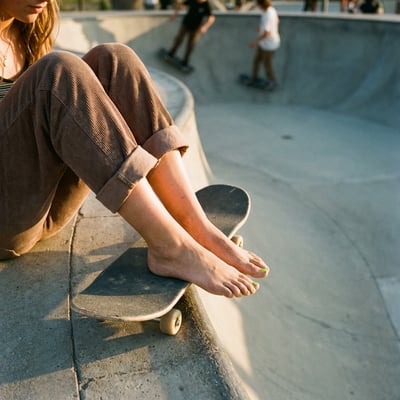 Barefoot in the Skatepark