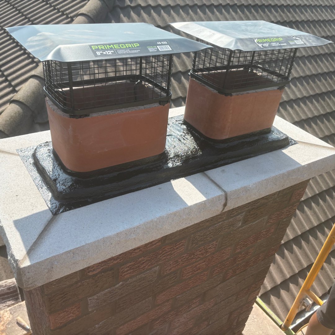 Chimney repair and rebuild – watertight stack with new cap
