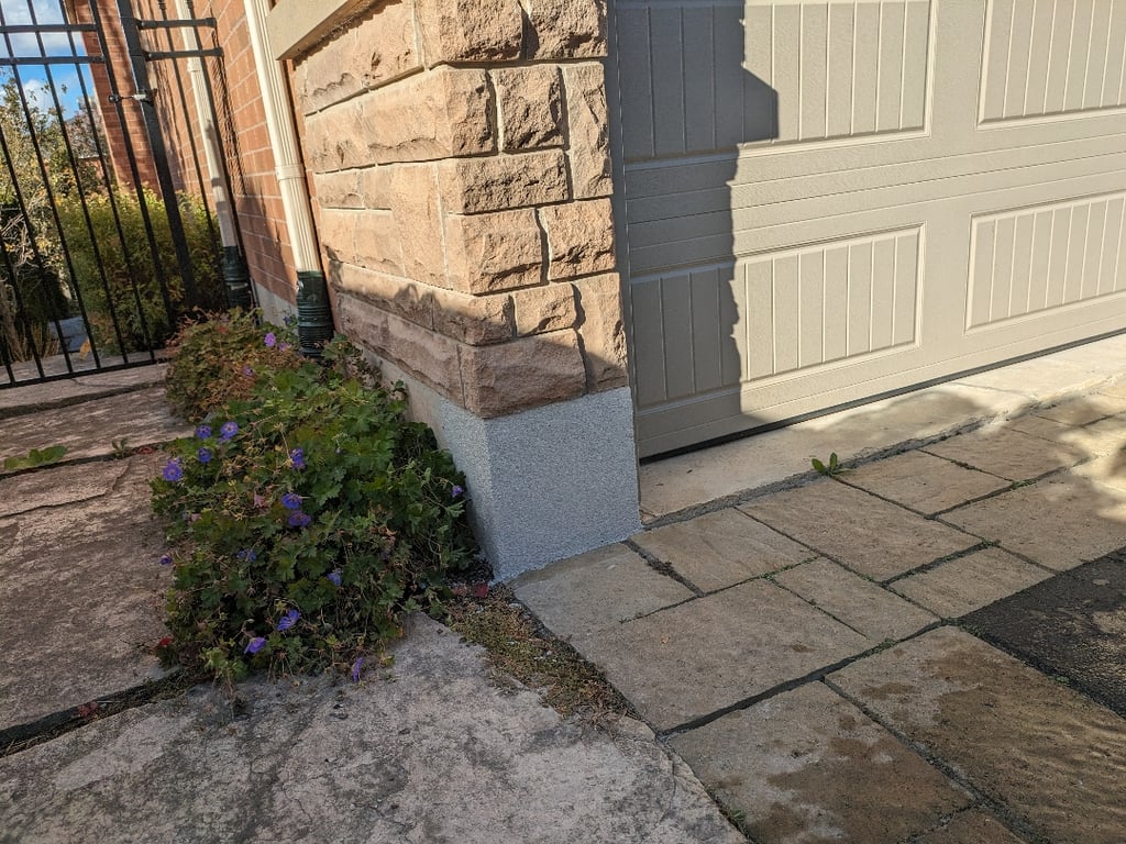 A protective mortar coat for foundation walls