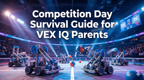Competition Day Survival Guide for VEX IQ Parents