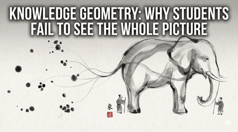 Knowledge Geometry: Why Students Fail to See the Whole Picture