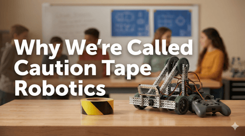 Why We're Called Caution Tape Robotics