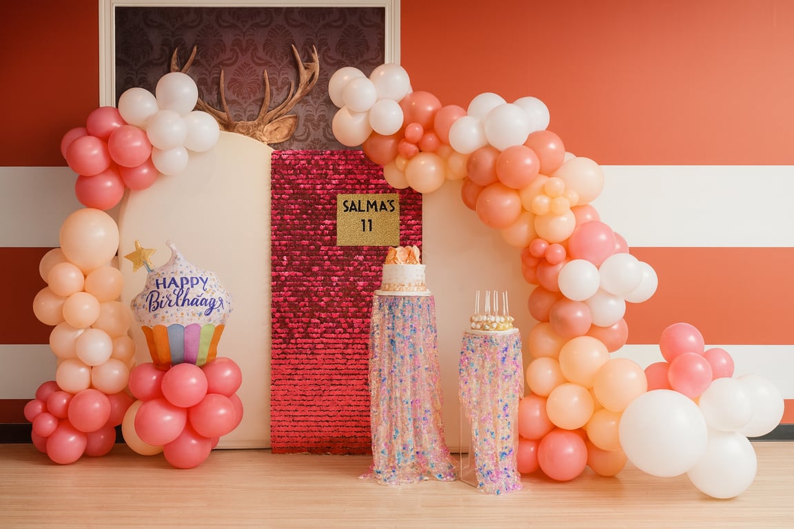 Salma'S Birthday Celebration Setup 1