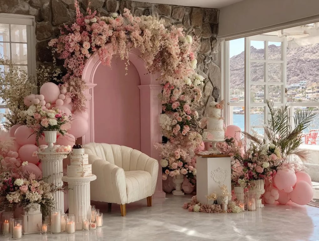 Luxury baby shower decoration