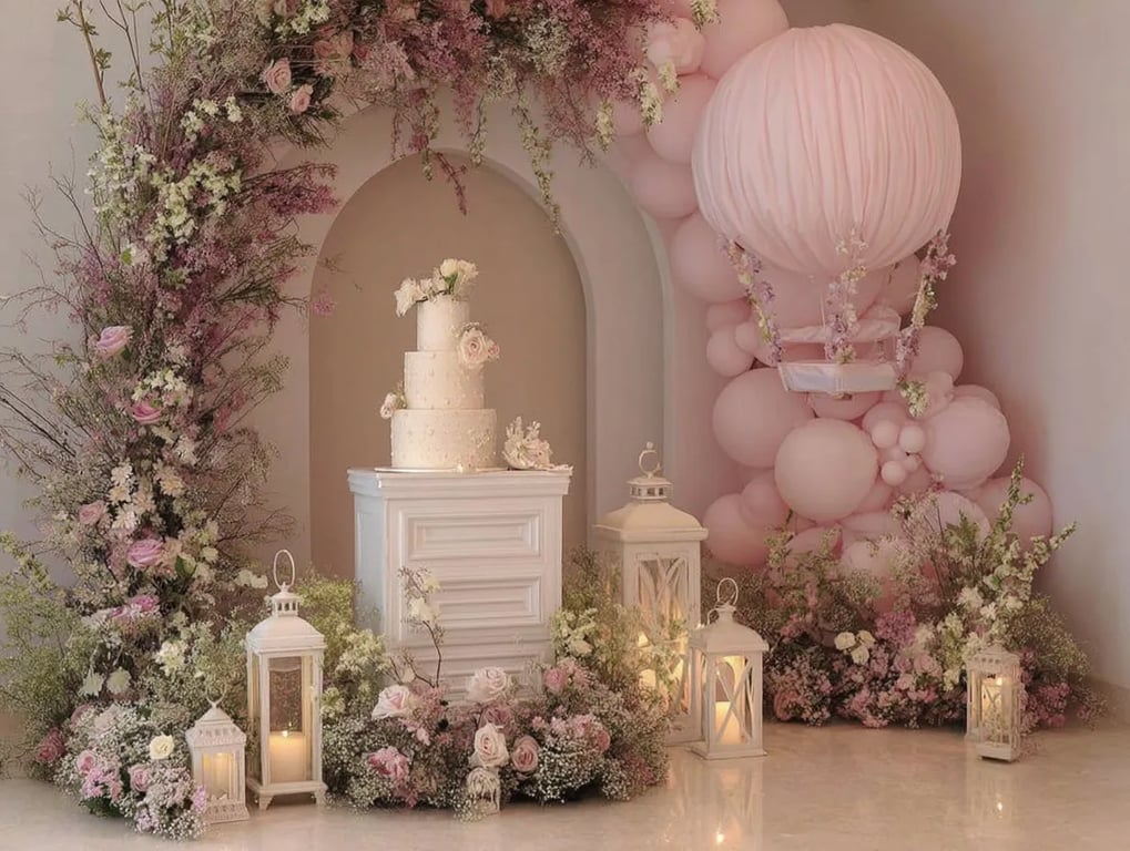 Premium baby shower decorations and styling