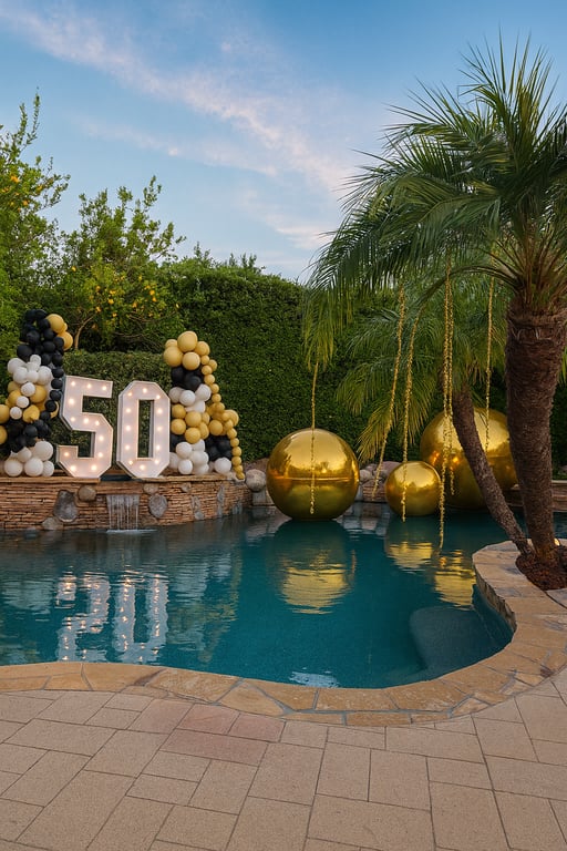 50Th Anniversary Poolside Celebration