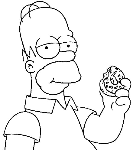 half homer donut
