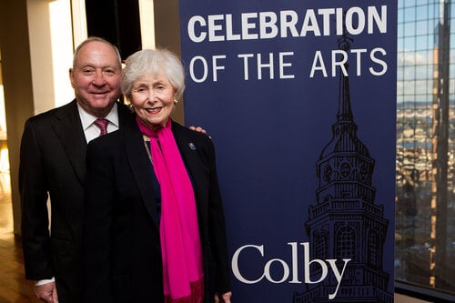 Peter H. Lunder ’56, D.F.A. ’98, and Paula Crane Lunder, D.F.A. ’98
