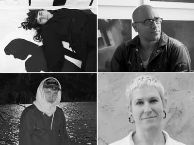 Image (clockwise from top-left): Shasha Dothan, Gamaliel Rodríguez, Tessa Greene O’Brien, and Dylan Hausthor.