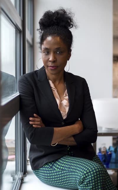 Portrait of Lorna Simpson.