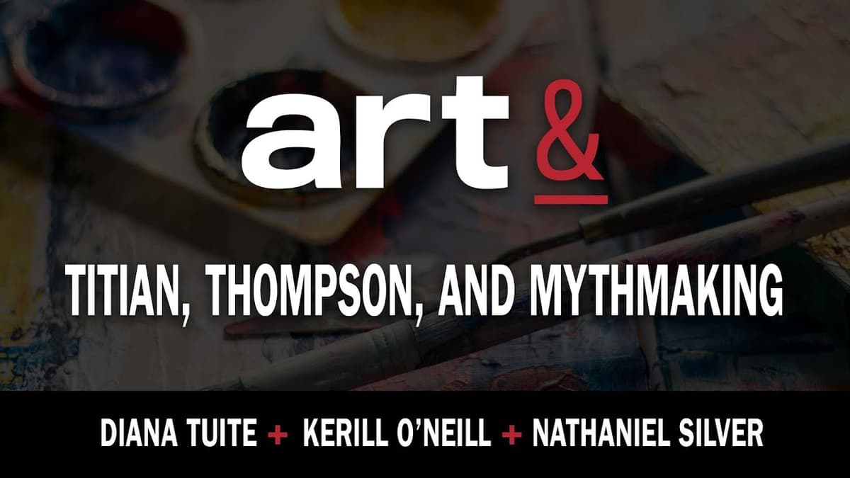 Cover image reading "art &"