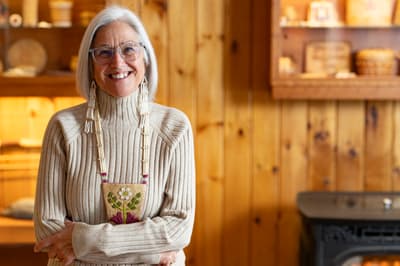 Portrait of artist Theresa Secord