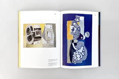 Roy Lichtenstein: History in the Making, 1948–1960 publication open to two page spread
