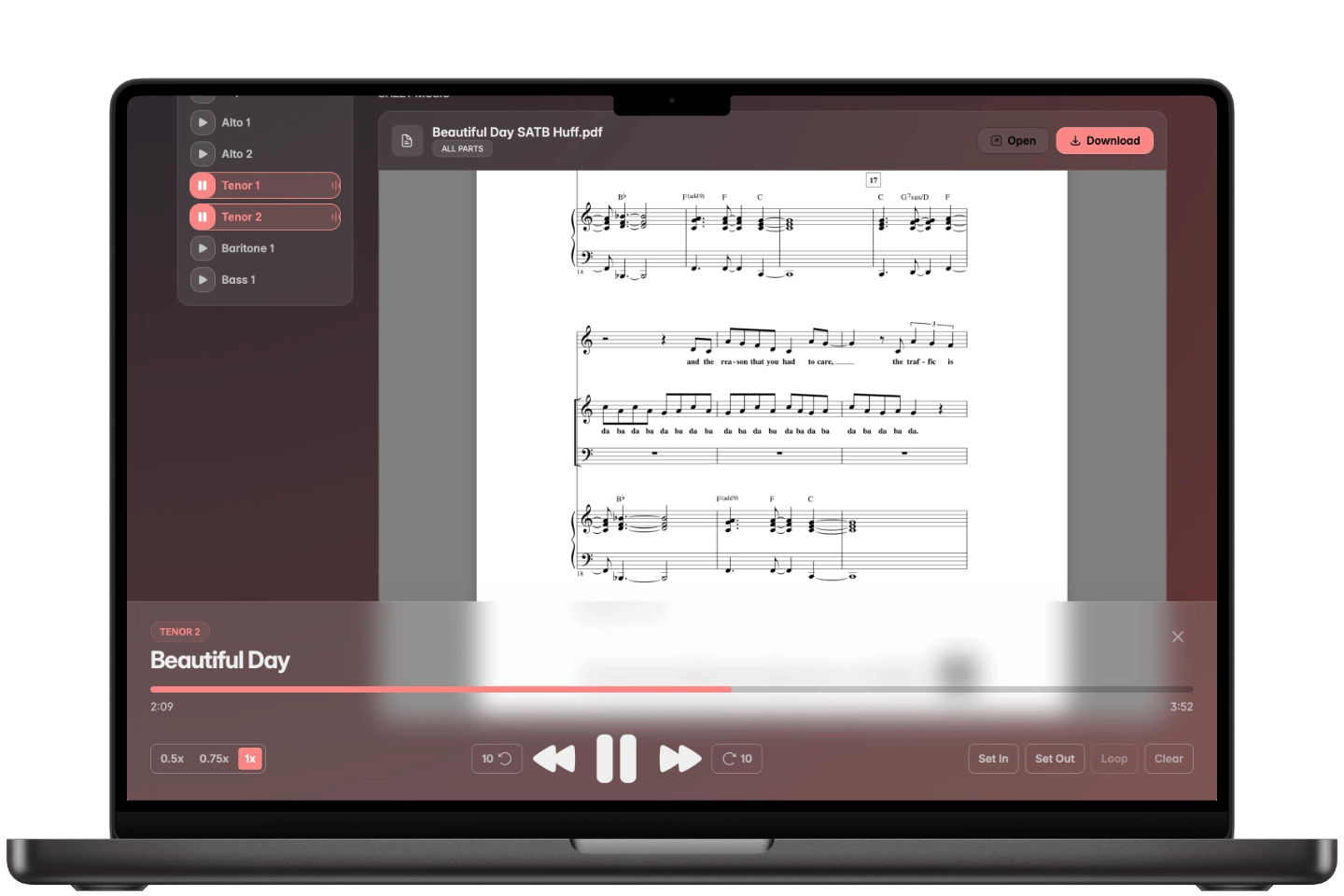 Rehearsal to Show Management additional view