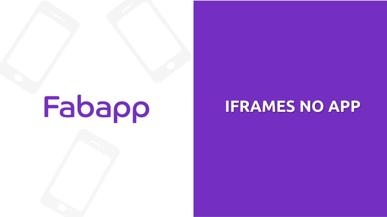 Iframe no app