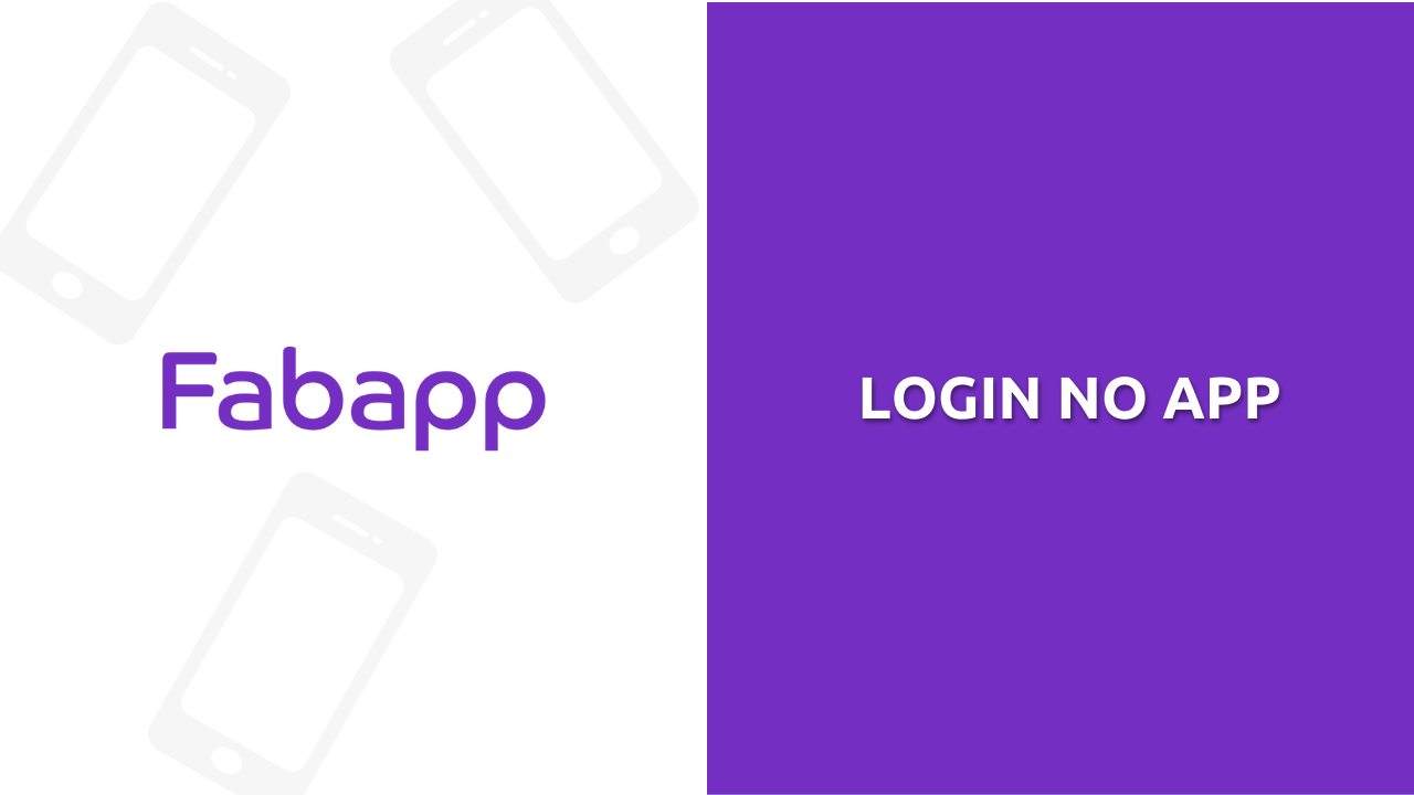 Login no app
