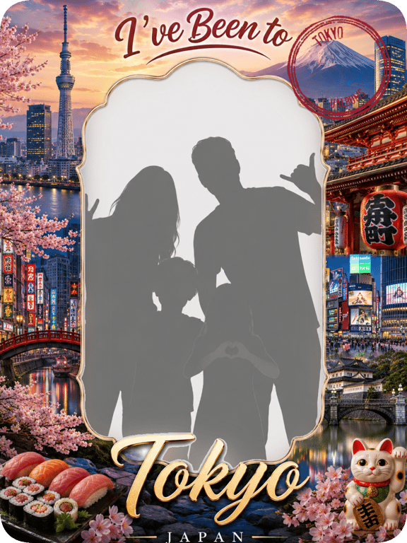 Tokyo travel magnet