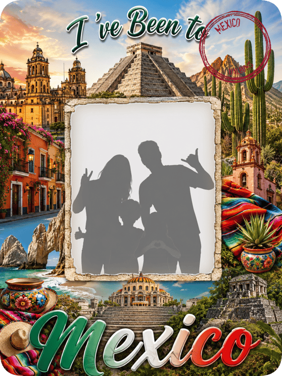 Mexico travel magnet
