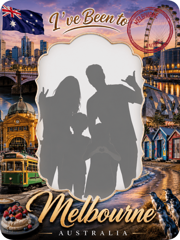 Melbourne travel magnet