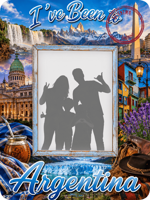 Argentina travel magnet