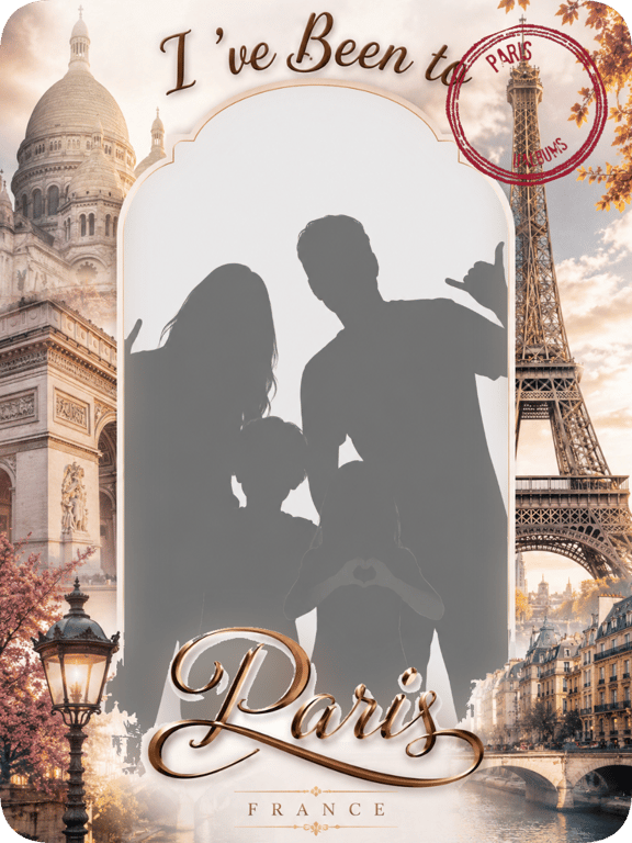 Paris travel magnet