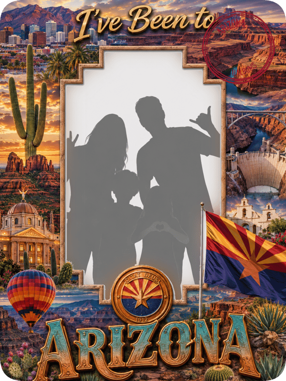 Arizona travel magnet