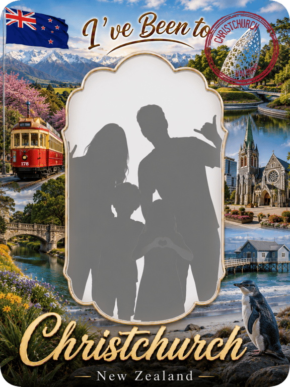Christchurch travel magnet