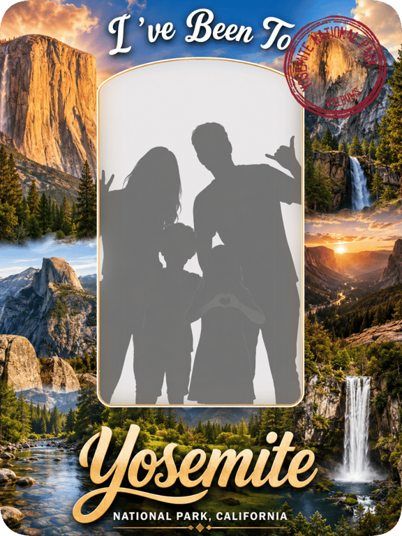 Yosemite National Park travel magnet