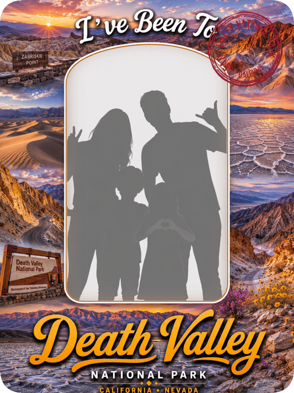 Death Valley National Park travel magnet