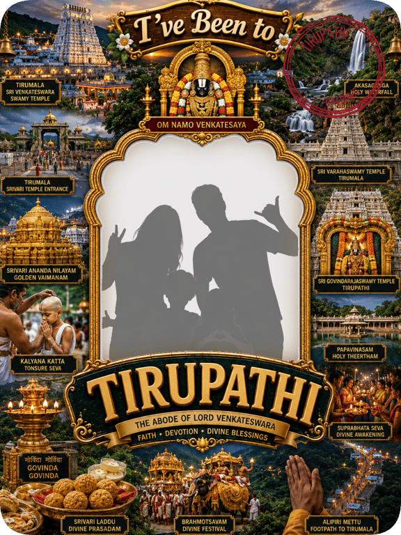 Tirupati travel magnet