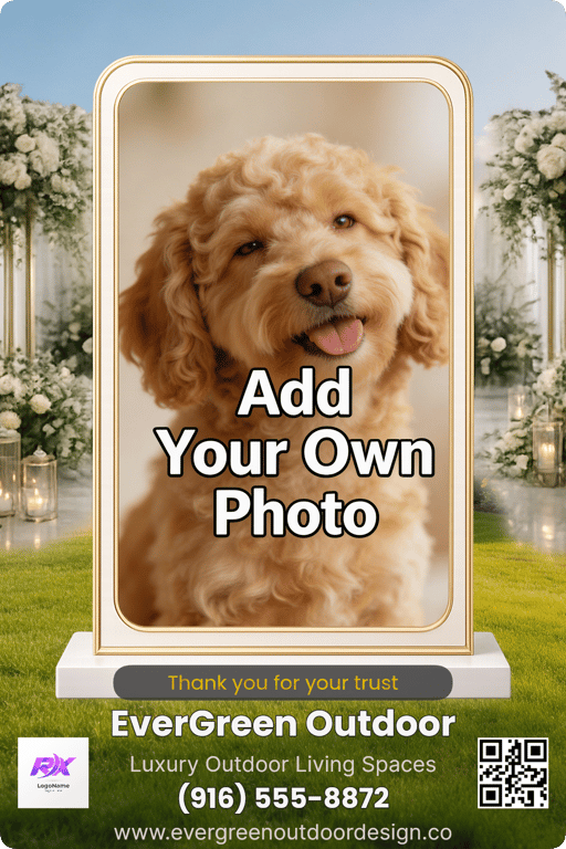 Branded magnet design sample