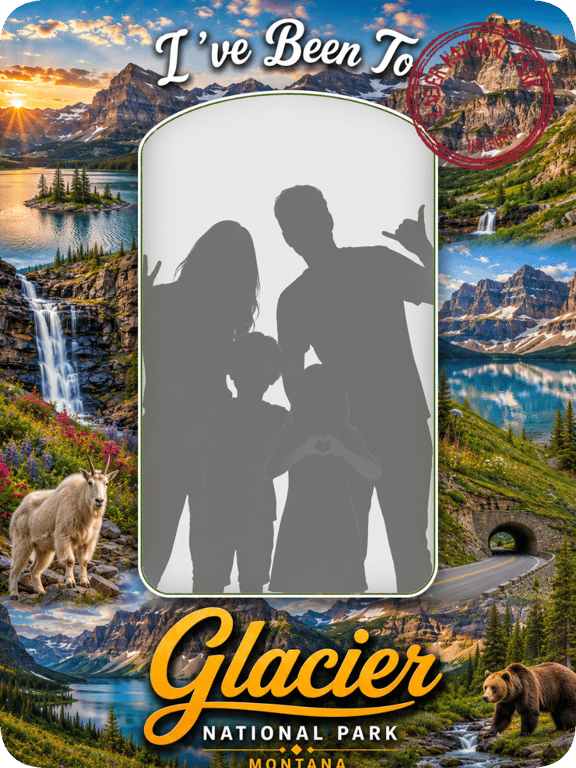 Glacier National Park travel magnet