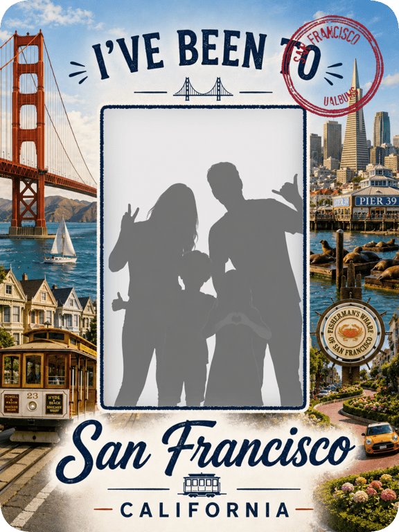 San Francisco travel magnet