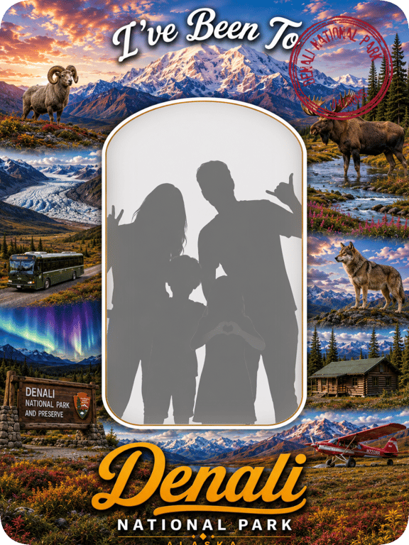 Denali National Park travel magnet