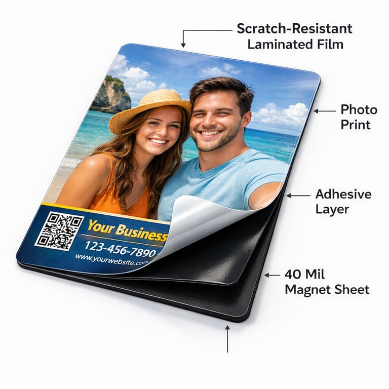 Fridge magnet product example