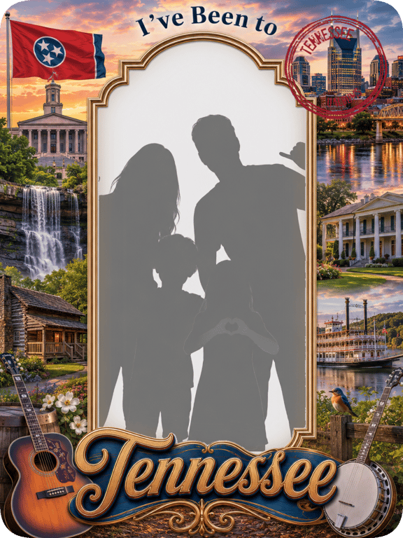 Tennessee travel magnet
