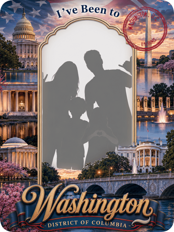 Washington, D.C. travel magnet